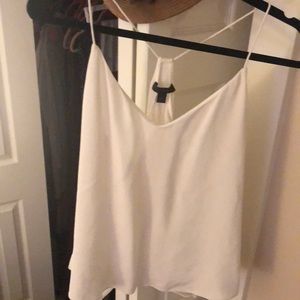 Pretty, crisp white camisole